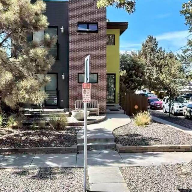 Modern building with professional landscaping by Nazca Services